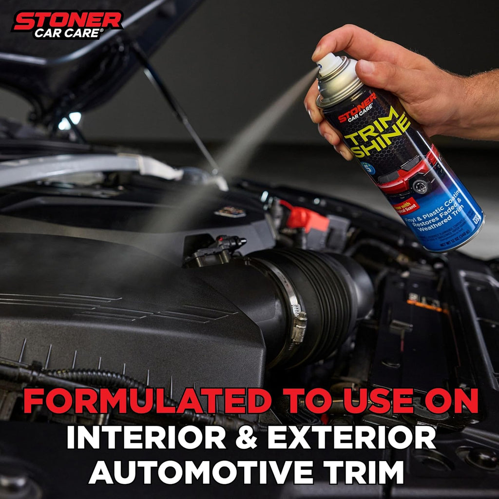 Trim Shine Black Trim Restorer, 12 Oz, 91034 (Pack of 12)