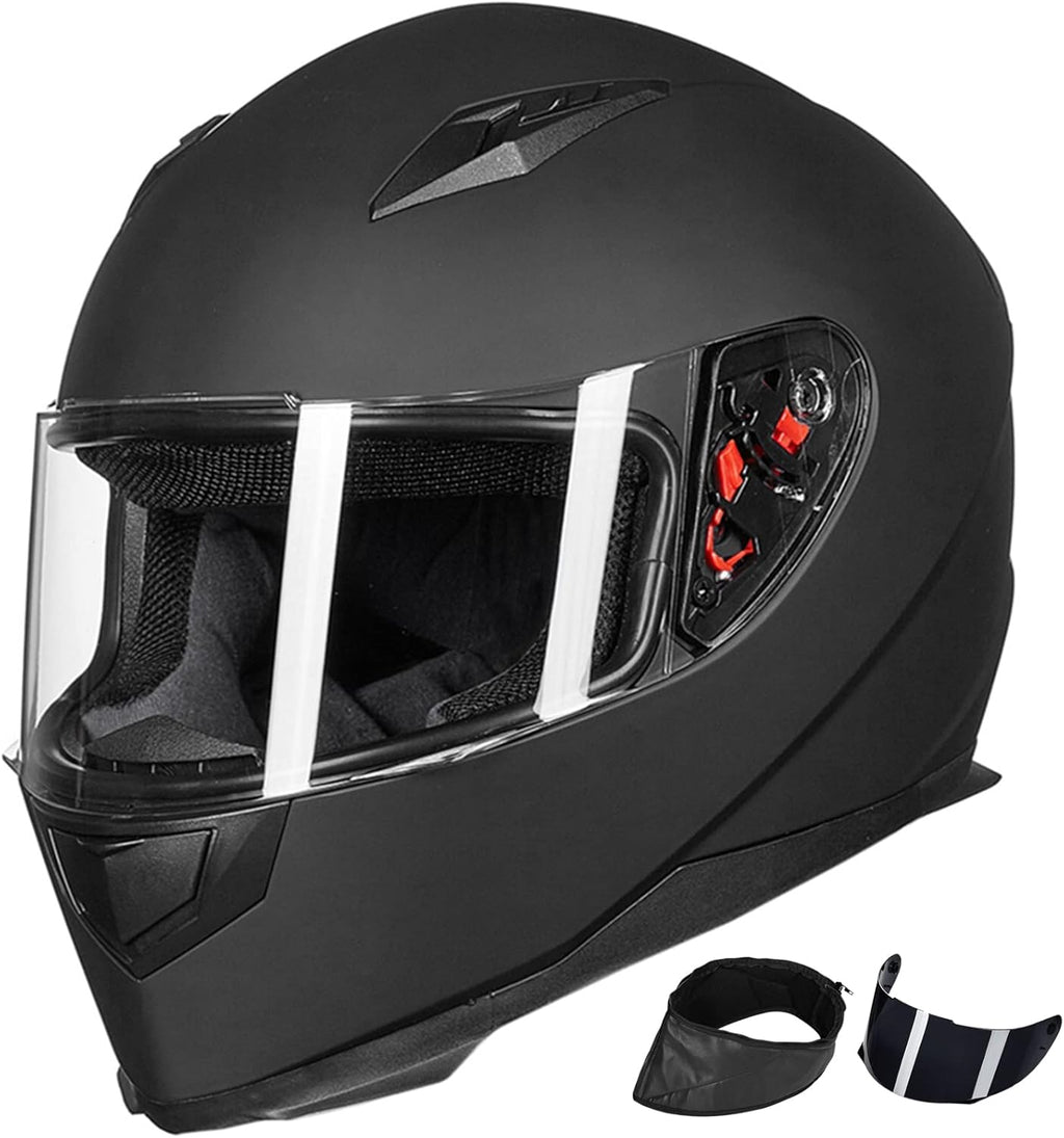 Full Face Motorcycle Helmets for Adult Men and Women DOT Model -313